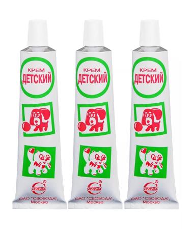 FREEDOM Cream "Children's" set of 3pcs of 40 g - Buy Online on GoSupps.com