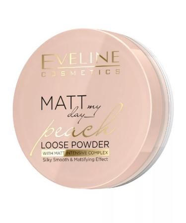 EVELINE Powder matting fixation of PEACH MATT My Day- 3pcs - Buy Online on GoSupps.com