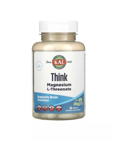 KAL Magnesium L-Treonate to improve brain function 60 tablets