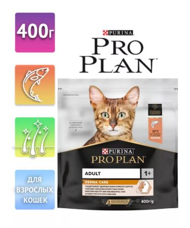 PRO PLAN Feed for cats for skin and wool with salmon 400g