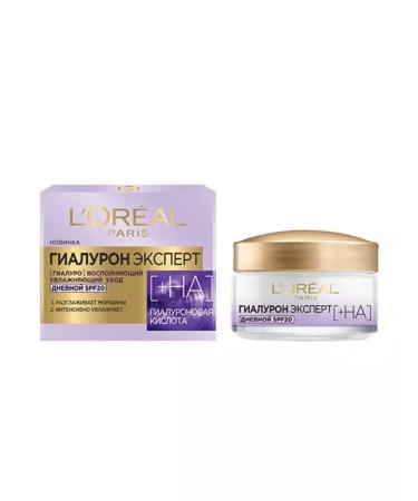 L'OREAL PARIS Facial cream SPF 20 hyaluron expert day 50 ml