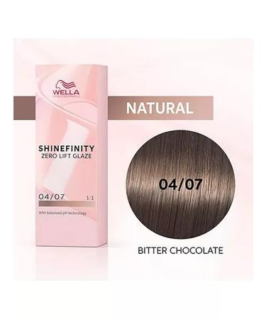WELLA Shinefinity 04 07 gel cream hair dye 60ml