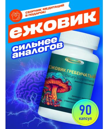 Basovsky Ezhovik Channel Mycelium Capsules 90 pcs 700 mg