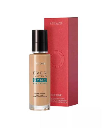 Oriflame Tonal cream The One Everlasting Sync Soft Matte Cleads Beige