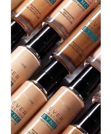 Oriflame Tonal cream The One Everlasting Sync Soft Matte Cleads Beige - Buy Online on GoSupps.com