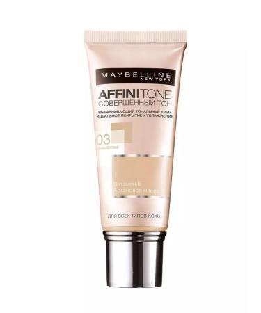 Maybelline Affinitone tonal cream 03 light beige 30 ml France