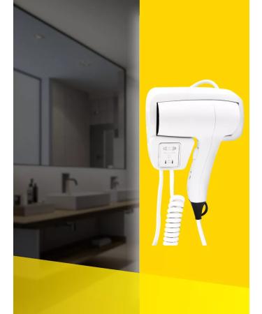 ALLPUFF Nast -wall hair dryer 1.2 kW with a white socket a00FDV107 - Buy Online on GoSupps.com