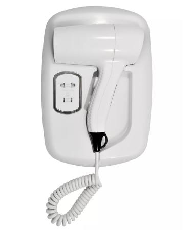 ALLPUFF Nast -wall hair dryer 1.2 kW with a white socket a00FDV133 - Buy Online on GoSupps.com