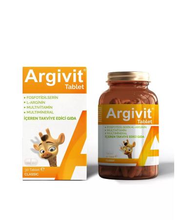 Argivit Children's vitamins for the growth of appetite immunity T rkiye - Buy Online on GoSupps.com