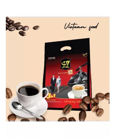 TRUNG NGUYEN Vietnamese soluble coffee G7 3 in 1 Original 50 pak x 16g - Buy Online on GoSupps.com