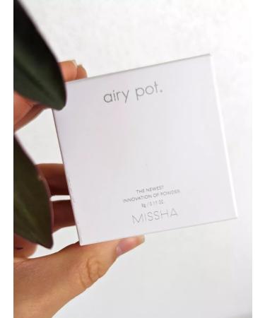 MISSHA Pink compact powder Airy Pot Pressed Powder Pink - Buy Online on GoSupps.com