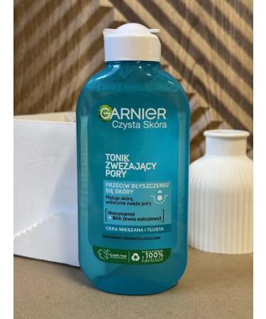 Garnier Face tonic clean skin 200 ml - Buy Online on GoSupps.com