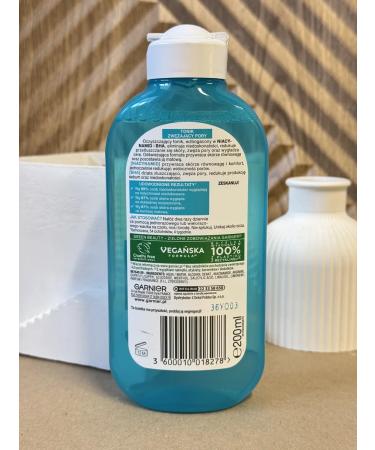Garnier Face tonic clean skin 200 ml - Buy Online on GoSupps.com