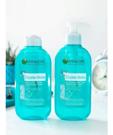 Garnier Face tonic clean skin 200 ml - Buy Online on GoSupps.com