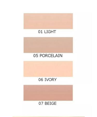 EVELINE Facial concealer 07 Liquid Camouflage 5ml. -3 pcs - Buy Online on GoSupps.com