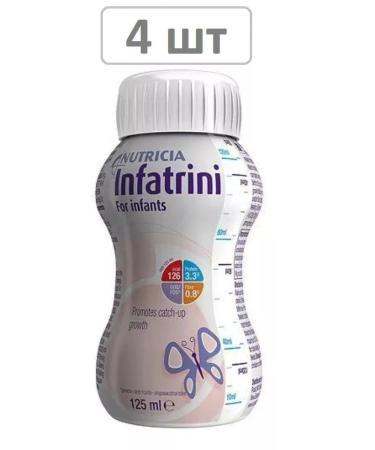 Nutricia Infatrini mixture for children 125 ml - 4 pcs