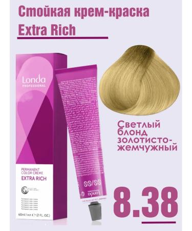 Londa Professional Hair dye persistent Extra rich 8 38