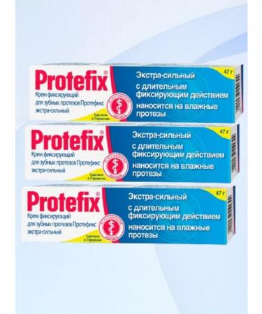 PROTEFIX Extra -horsepower fixing cream 47 - 3 pcs