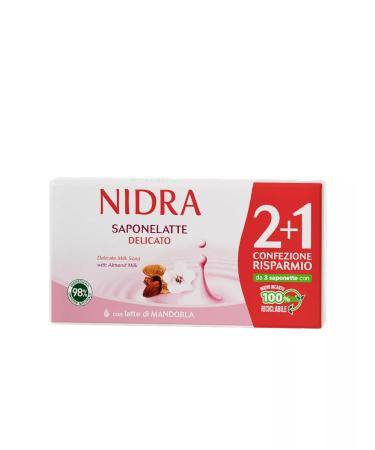 NIDRA Tuale soap for hands and body solid set 2+1 - Buy Online on GoSupps.com