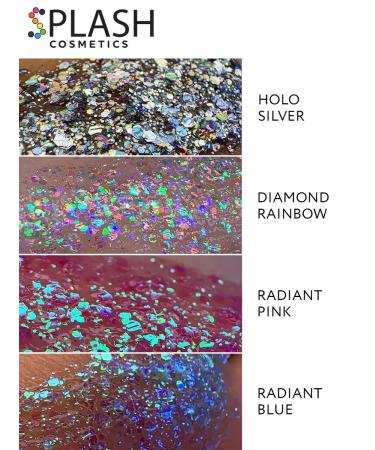 Splash Set of glitter shirts for the face and body - Buy Online on GoSupps.com