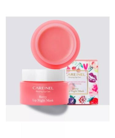 CARENEL Night mask for lips with the aroma of berries 23gr - Buy Online on GoSupps.com