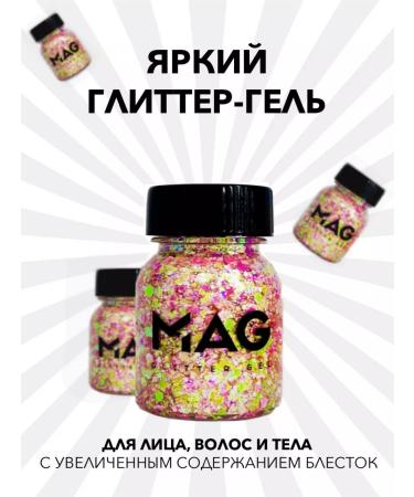 MAG Glitter-gel for the face and body 38 g Lotos
