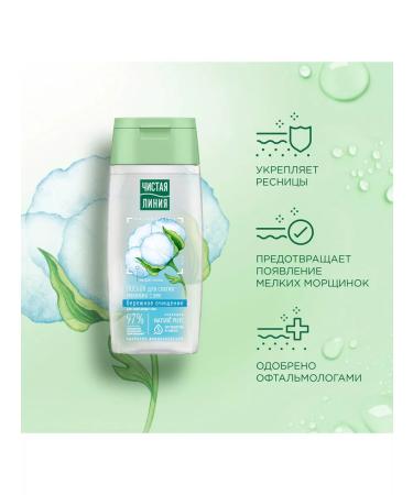 Clean line Set of micellar water tonic and lotion for removing makeup - Buy Online on GoSupps.com
