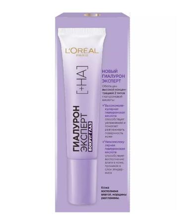 L'Oreal Paris Skin cream around the eyes of hyaluron expert 15ml - Buy Online on GoSupps.com