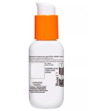 Garnier Face serum Sunny SPF50 Ambre Solaire 30ml - Buy Online on GoSupps.com