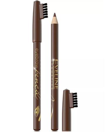 EVELINE Eyebrow pencil Soft Brown Eyebrow Pencil 4G-6pcs - Buy Online on GoSupps.com