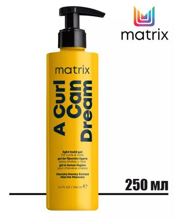 MATRIX Gel for laying curly naughty hair a curl Can Dream