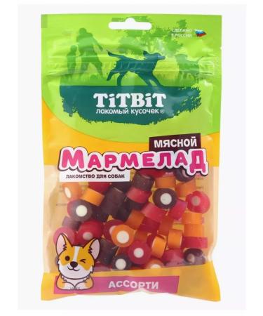 Titbit Dog treating marmalade meat assorted 120g