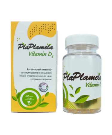 Sashera-Med Plaplamela vitamin D3 for bones and teeth 60 capsules - Buy Online on GoSupps.com