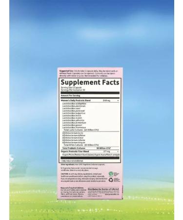 Garden of Life Dr. Formulated Probiotics probiotics for women 30 capsules - Buy Online on GoSupps.com