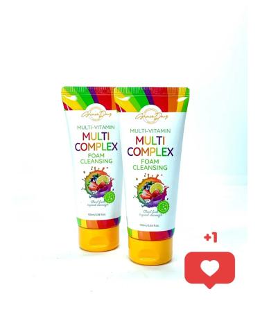 Grace Day Foam for washing the multi -complex 2pcs