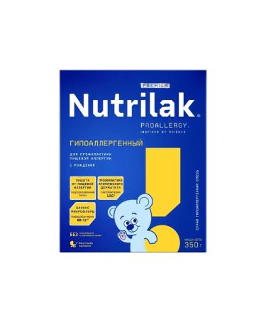 Nutrilak The mixture is hypoallergenic from birth 350g