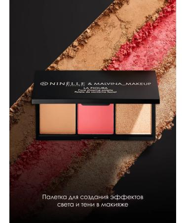 Ninelle Palette for face contouring sculptor La Figura & Malvina - Buy Online on GoSupps.com