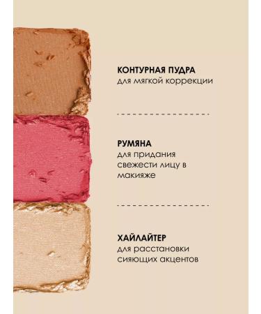 Ninelle Palette for face contouring sculptor La Figura & Malvina - Buy Online on GoSupps.com