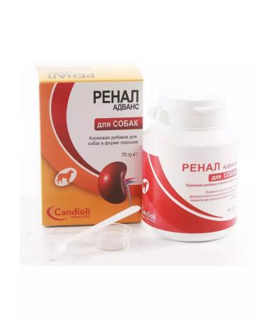 Candioli Feed additive Renal Advance for dogs 70 g - Buy Online on GoSupps.com