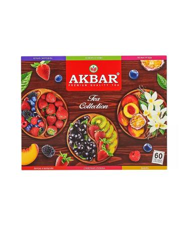 AKBAR A set of tea gift assorted 6 types of 10 pcs - Buy Online on GoSupps.com