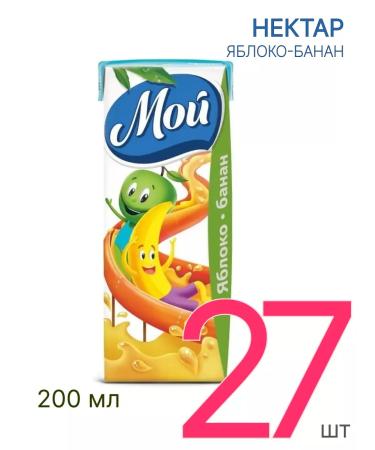 my Nectar apple-bananic baby food 0.2 l 27 pcs