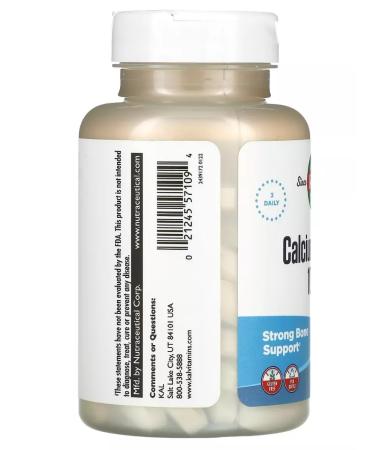KAL Diet for bones and nails of calcium citrate 1000 mg - Buy Online on GoSupps.com