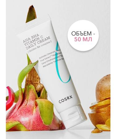 COSRX Cream with vitamin C Refresh Aha Bha Vitamin C Daily Cream - Buy Online on GoSupps.com