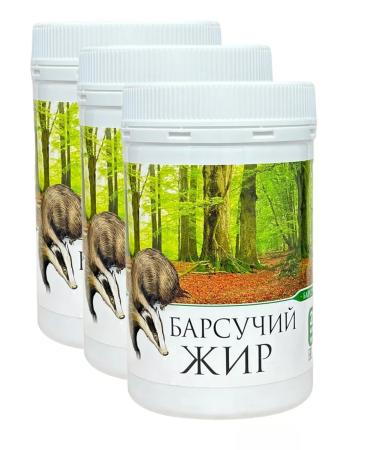 Medel Badger fat stomped 225 capsules 3 pcs