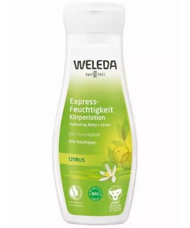 WELEDA Veled citrus refreshing milk for body 200 ml - Buy Online on GoSupps.com