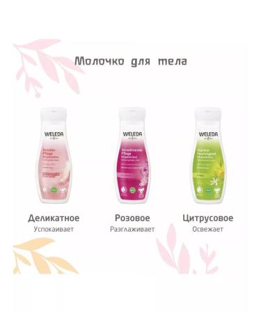 WELEDA Veled citrus refreshing milk for body 200 ml - Buy Online on GoSupps.com