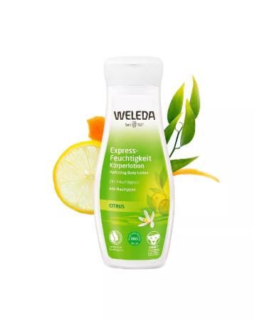 WELEDA Veled citrus refreshing milk for body 200 ml - Buy Online on GoSupps.com