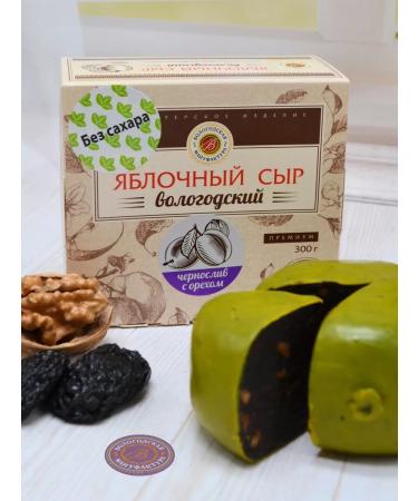 Vologda Manufactory Pastille "apple cheese with a sowed" without sugar - Buy Online on GoSupps.com