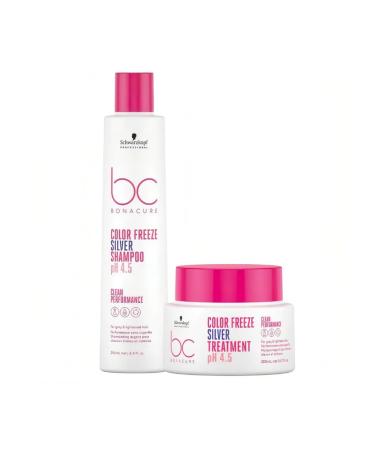 Schwarzkopf Professional Hair mask against yellowness BC Color Freeze 200 ml - Buy Online on GoSupps.com