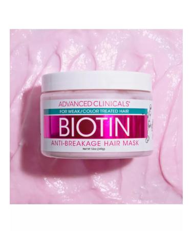 Advanced Clinicals BIOTIN Restoration against brittle hair 355 ml - Buy Online on GoSupps.com